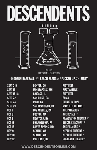 Illustration for article titled Descendents announce tour with Modern Baseball, Beach Slang, and more